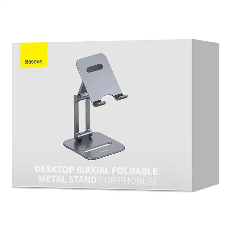Stand holder Baseus Biaxial for phone (grey) - Product Image 5