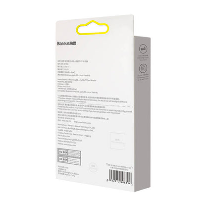 Baseus Lite Series SD/TF memory card reader, USB (gray) - Product Image 7