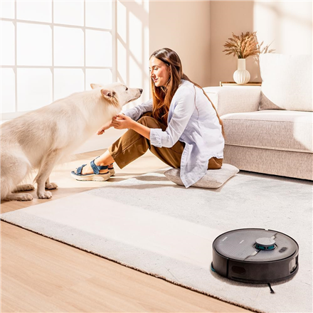 Cecotec Conga X70 | Robot Vacuum Cleaner | Operating time (max) 240 min | Wet&Dry | 5200 mAh | 15000 Pa | Black