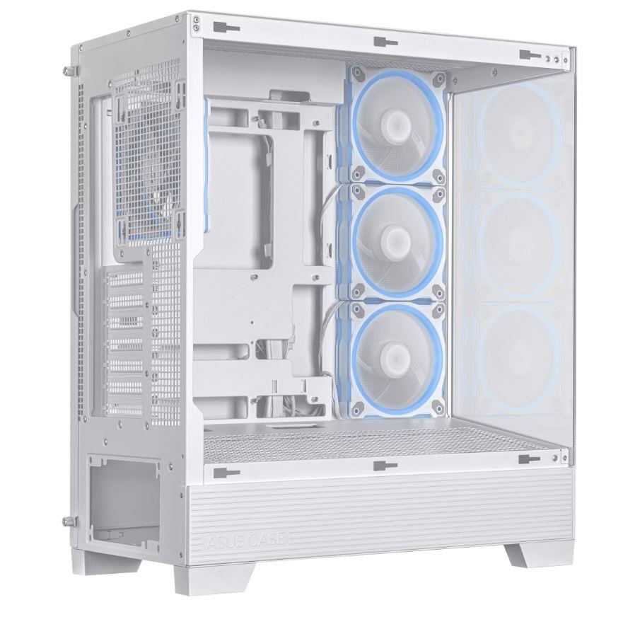 Case ASUS ASUS A31 PLUS Case MidiTower Case product features Transparent panel ATX BTX MicroATX MiniITX Colour White A31PLUSTGARGBWHITE