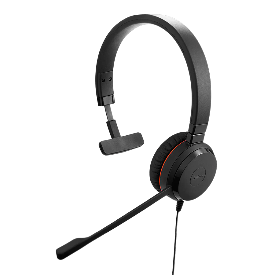 JABRA Evolve 20, Mono UC, USB C/A adapter