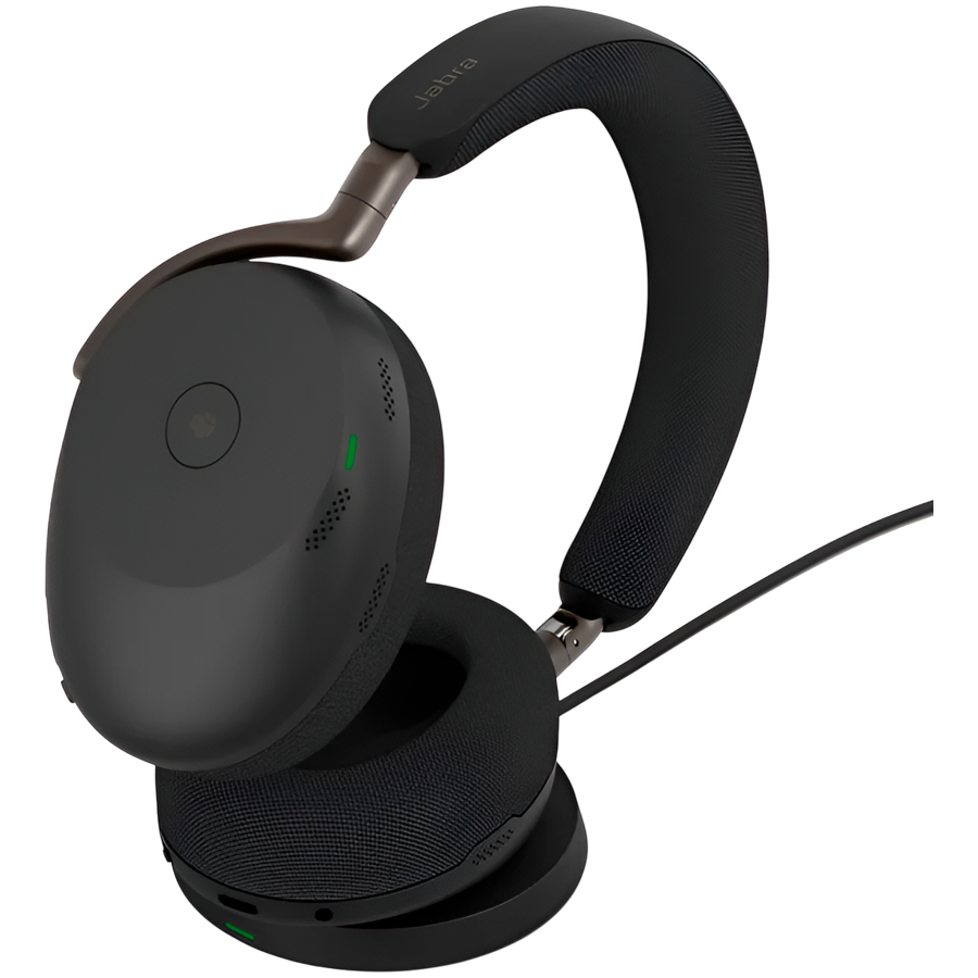 JABRA Evolve3 85, UC, Link390c, Black,WLC Chrg