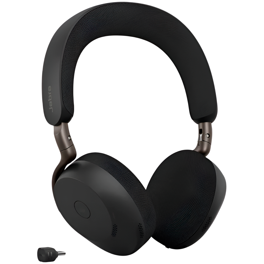 JABRA Evolve3 75, MS, Link390c, Black, WLC Chrg