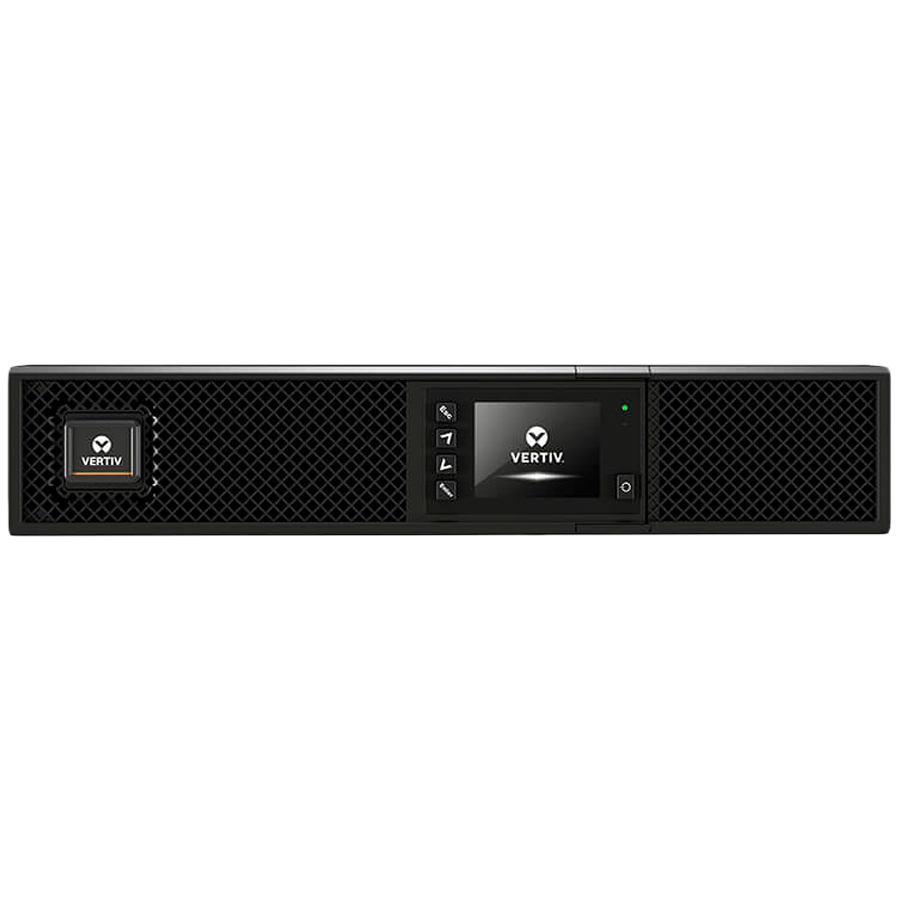 Vertiv Liebert GXT5 1ph UPS, 1.5kVA, input plug IEC C14 inlet, 2U, output – 230V, output socket groups (8)C13, rackmount kit,