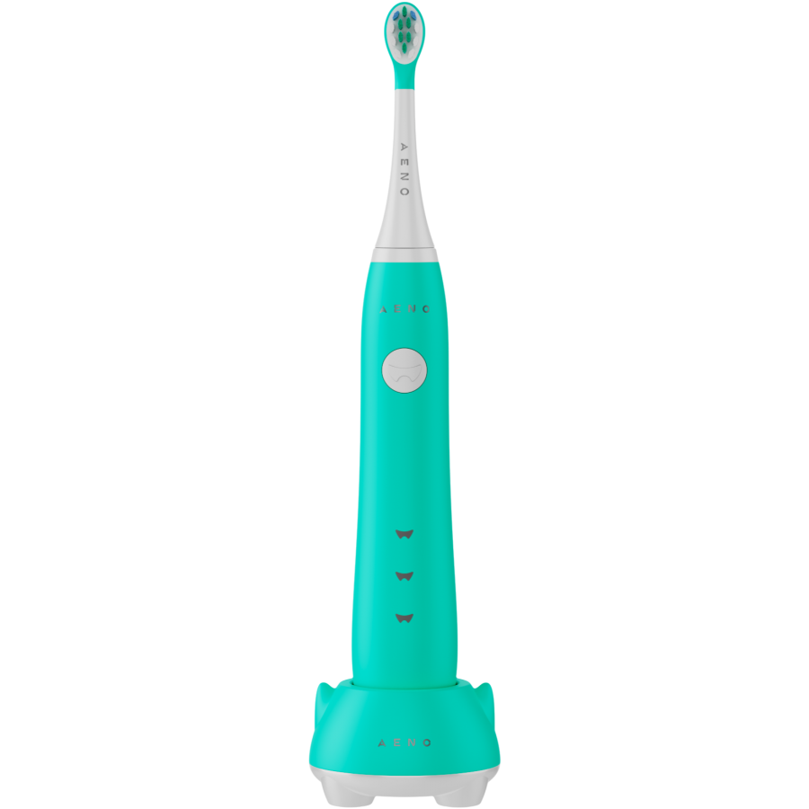 Wireless Tooth Brush, Mint, 3 Brush Heads, 600mAh, Function: Sensive, Clean, Whitening, Sweep, Smart Remind — AENO