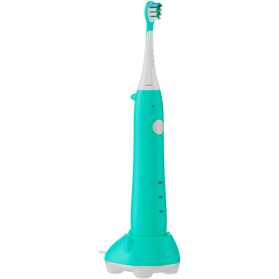 Wireless Tooth Brush, Mint, 3 Brush Heads, 600mAh, Function: Sensive, Clean, Whitening, Sweep, Smart Remind — AENO
