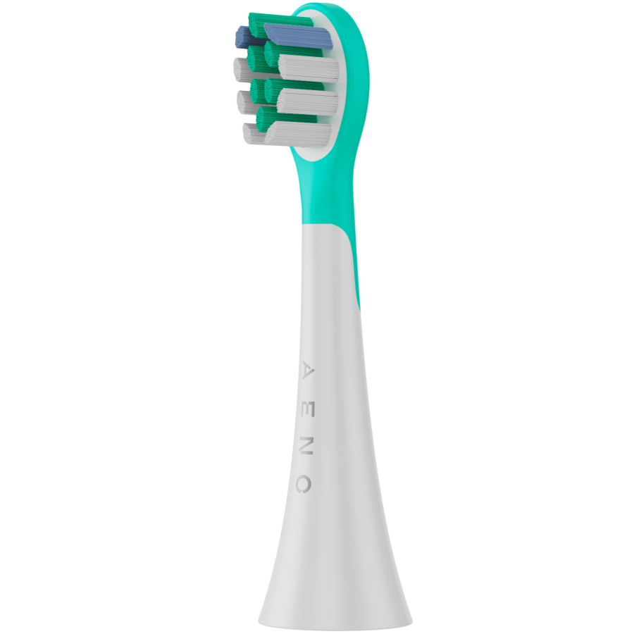 Wireless Tooth Brush, Mint, 3 Brush Heads, 600mAh, Function: Sensive, Clean, Whitening, Sweep, Smart Remind — AENO