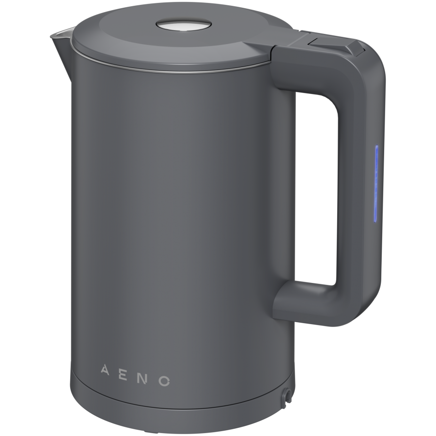 Electric Kettle, gray, 220-240V, 1850-2200W, 1.7L, strix controller — AENO