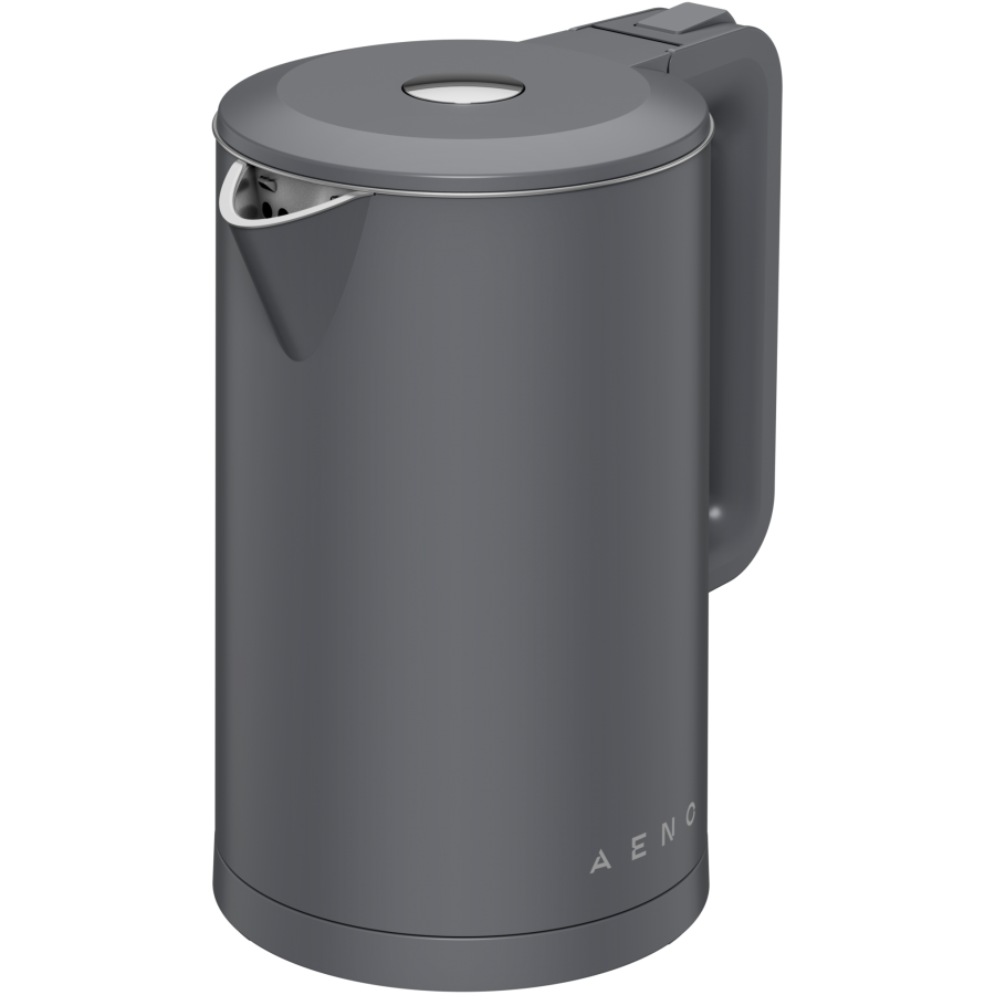 Electric Kettle, gray, 220-240V, 1850-2200W, 1.7L, strix controller — AENO
