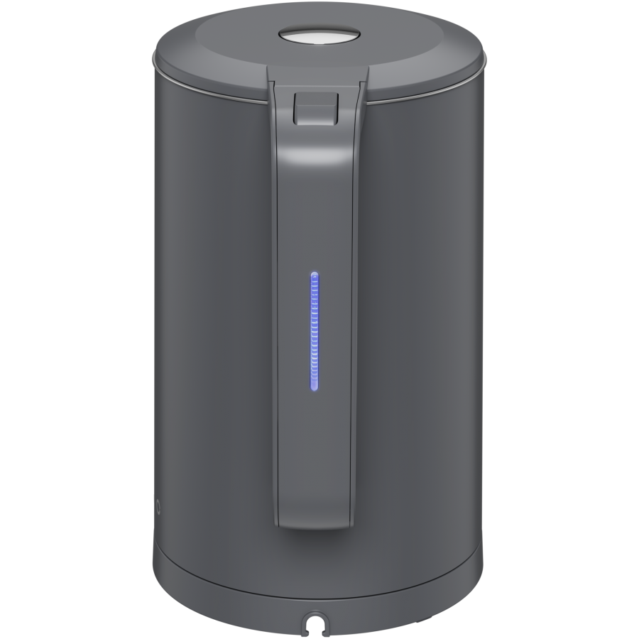 Electric Kettle, gray, 220-240V, 1850-2200W, 1.7L, strix controller — AENO