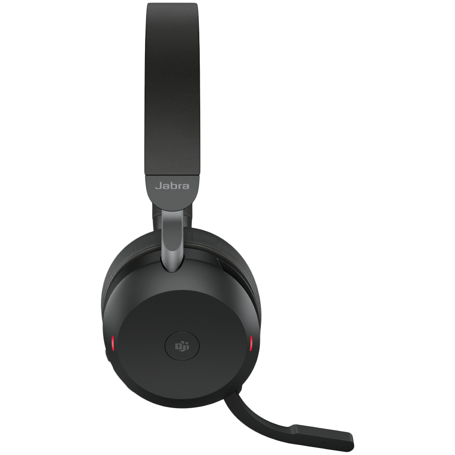 JABRA EVOLVE2 75, Link390a MS Stereo Black, EVOLVE2 75 headset Black MS, Link 380 BT adapter USB-A MS,1.2m USB-C to USB-A cab