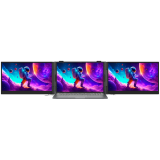 Portable monitor Blackview DCM8 Dual Screen 15.3inch 1920x1200 16:9 LCD 60Hz IPS 178 USB-C 3.1x3 364.4x237.43x21mm Grey Black