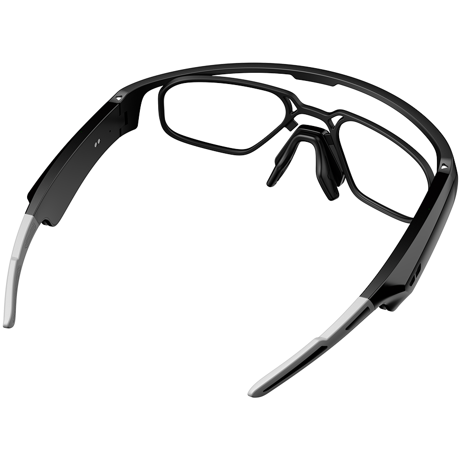 Smart Glasses Blackview D2 Ice Blue lenses Chips Jerry AD6976D4 8Mb 240mAh BT 5.1 APP HeyCyan ENC AI Lesten to music IP54 155