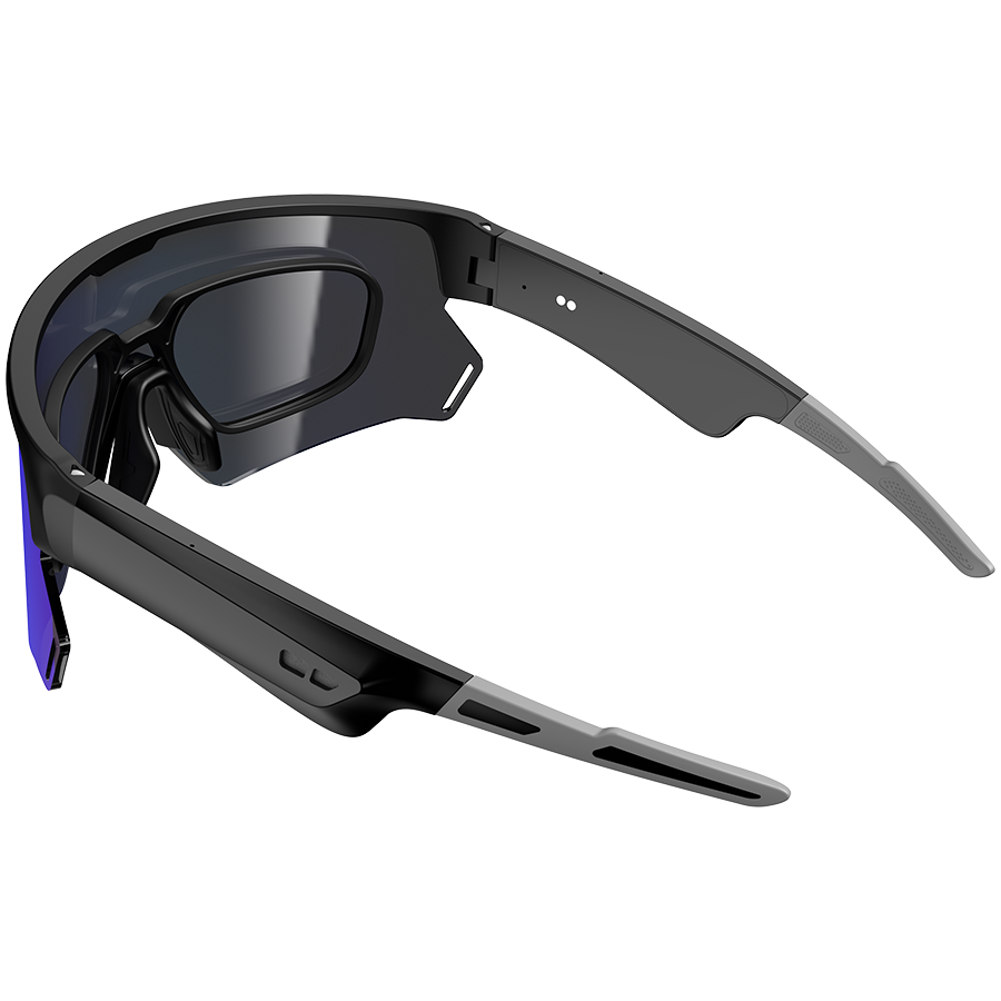 Smart Glasses Blackview D2 Ice Blue lenses Chips Jerry AD6976D4 8Mb 240mAh BT 5.1 APP HeyCyan ENC AI Lesten to music IP54 155