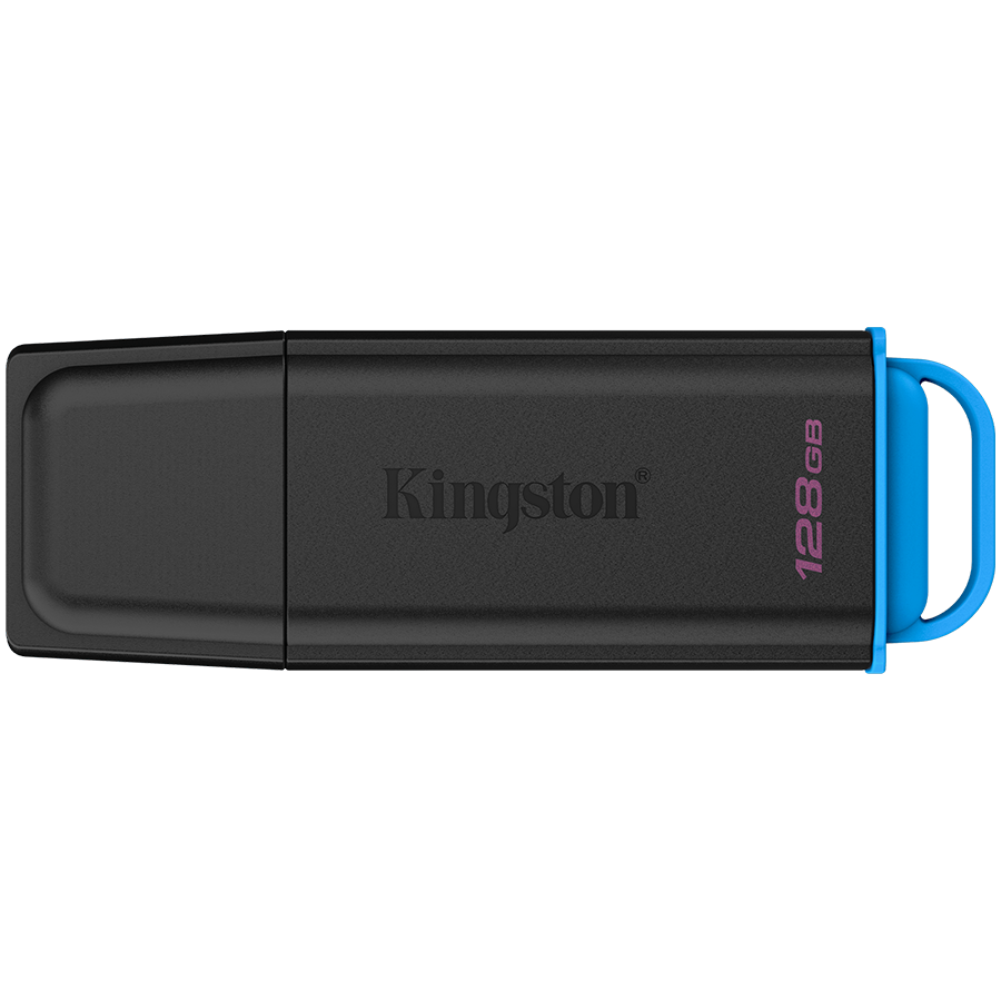 KINGSTON 128GB Portable USB 3.2 Gen 1 DataTraveler Exodia Black/Blue