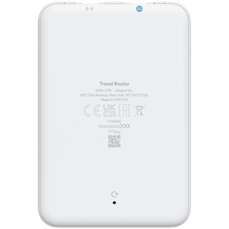 Ubiquiti UTR UniFi Travel Router ultra-slim travel router that instantly extends your UniFi Network wherever you are, bringin