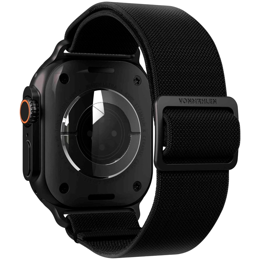 Classic Nylon Loop 40, 41, 42mm One Size All, Black — VONMAHLEN