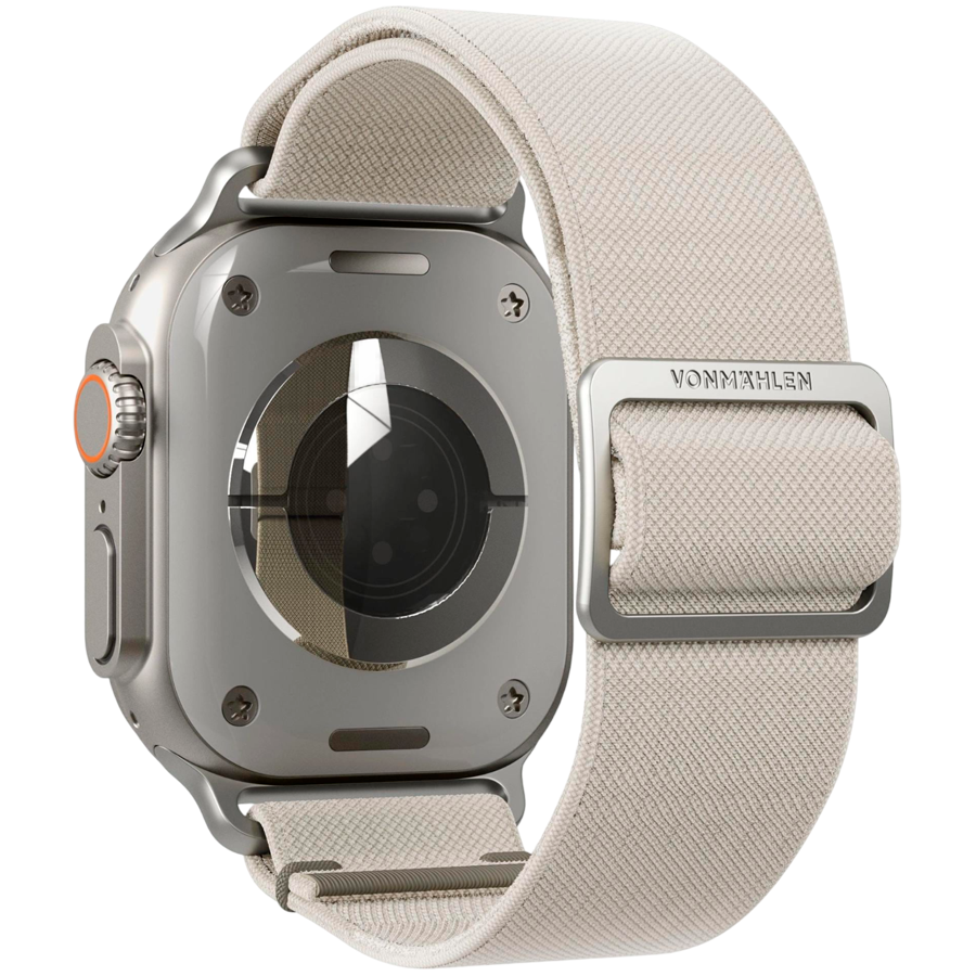 Classic Nylon Loop 44, 45, 46, 49mm One Size, Cream — VONMAHLEN