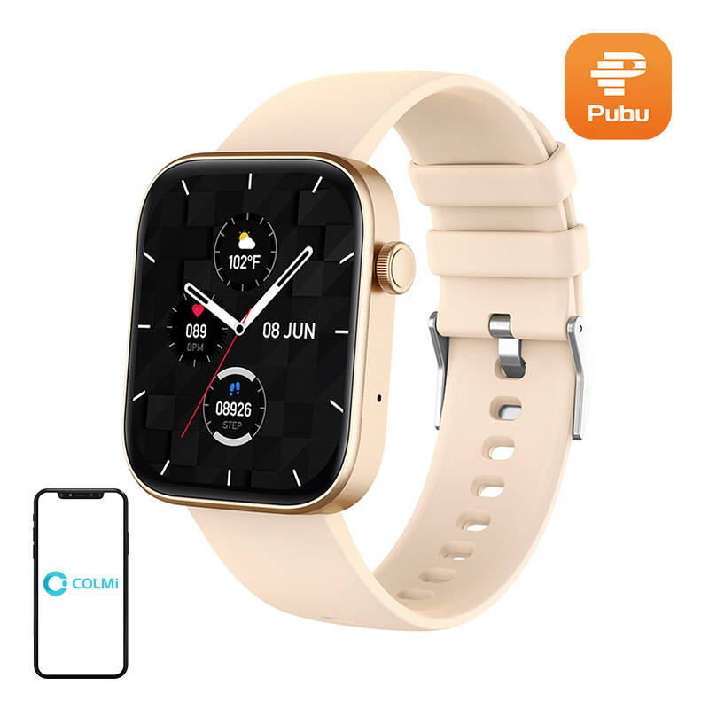 Colmi P71 Smartwatch (Gold) - Image 1