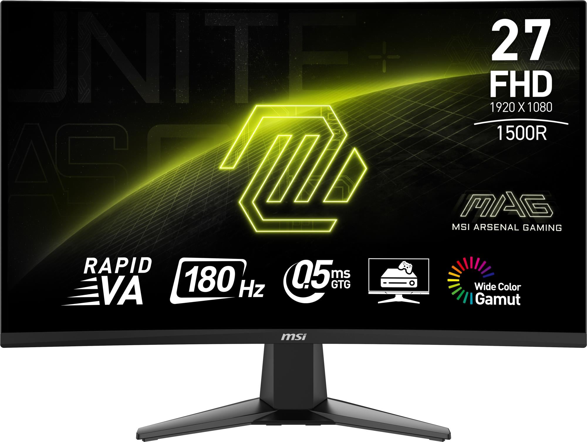 MSI MAG 27C6F Monitors