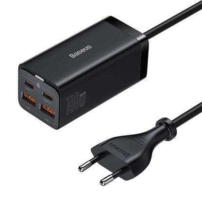 Baseus GaN3 Pro wall charger 2xUSB-C + 2xUSB, 100W (black) - Product Image 9