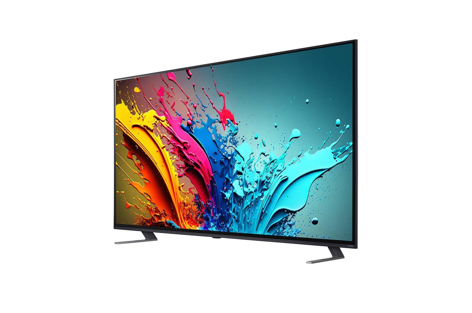 TV Set LG 75" 4K/Smart 3840x2160 Wireless LAN Bluetooth webOS 75QNED85T3C