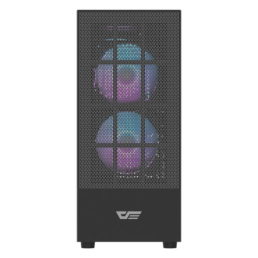 Darkflash A290 Computergehäuse (schwarz) + 3 Lüfter