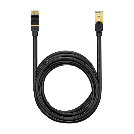 Baseus Ethernet RJ45, 10Gbps, 8m network cable (black) - Product Image 2
