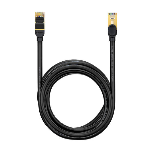 Baseus Ethernet RJ45, 10Gbps, 5m network cable (black) - Product Image 2