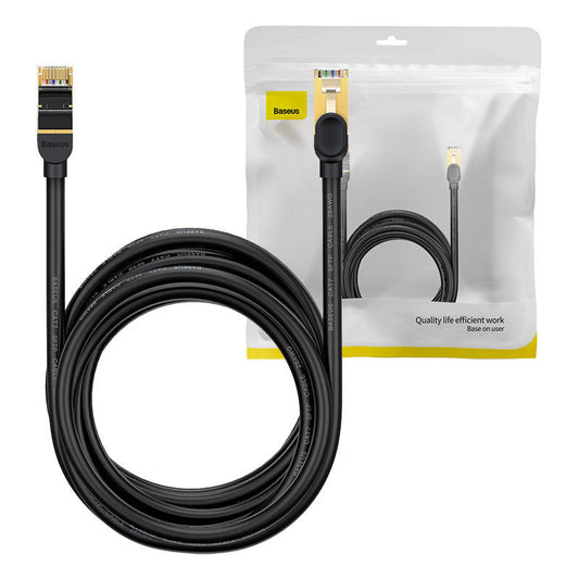 Baseus Ethernet RJ45, 10Gbps, 20m network cable (black) - Product Image 1