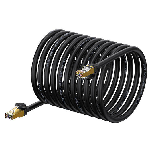 Baseus Ethernet RJ45, 10Gbps, 30m network cable (black) - Product Image 1
