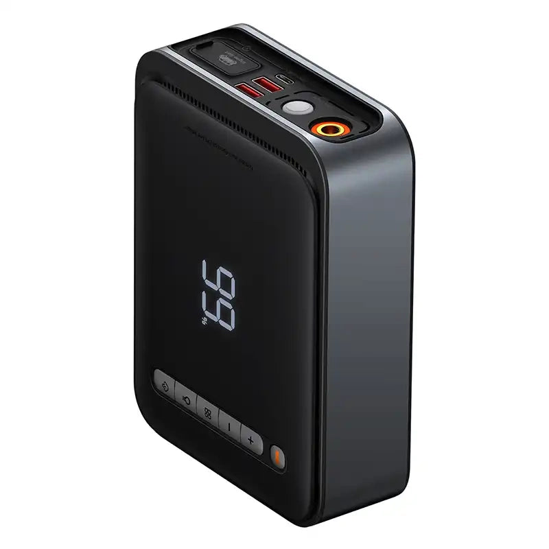 Powerbank / Starter + Compressor 2in1 Baseus Super Energy Car Jump Starter, 8000mAh, 1000A USB (black) - Product Image 4