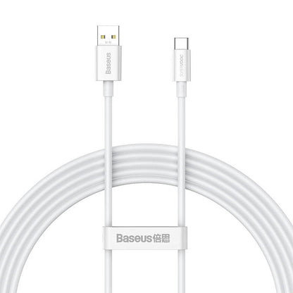 Baseus Superior Series Cable USB to USB-C, 65W, PD, 2m (white) - Product Image 2