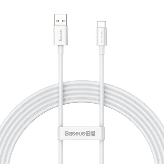 Baseus Superior Series Cable USB to USB-C, 65W, PD, 2m (white) - Product Image 2
