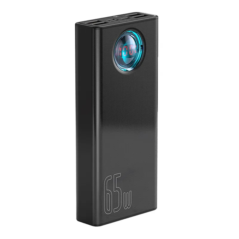 Powerbank Baseus Amblight 30000mAh, 4xUSB, USB-C, 65W (black) - Product Image 3