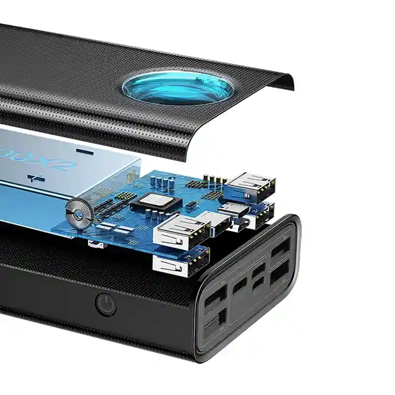 Powerbank Baseus Amblight 30000mAh, 4xUSB, USB-C, 65W (black) - Product Image 5
