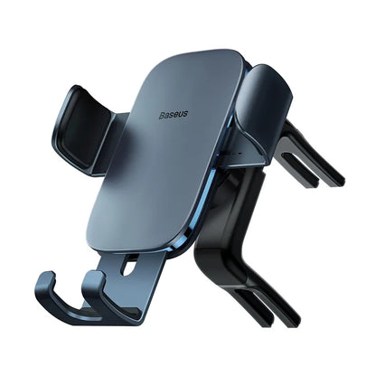 Baseus Metal Age II gravitational car phone holder to round ventilation grid (grey) - Product Image 3
