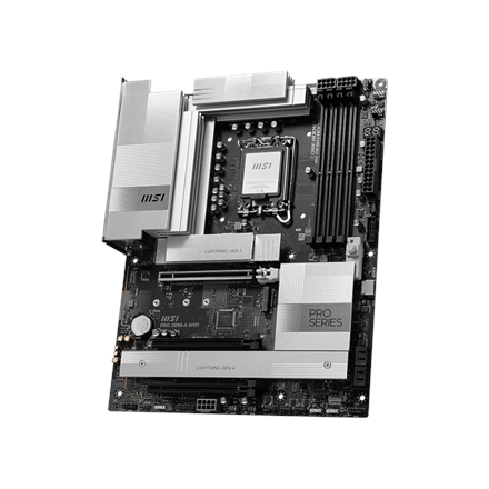 MSI PRO Z890-A WIFI | Processor family Intel | Processor socket LGA1851 | DDR5 UDIMM | Supported hard disk drive interfa