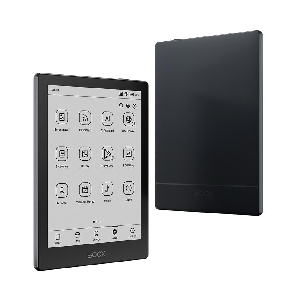E-Reader ONYX BOOX 6" 1072x1448 Memory 32 MB 1xUSB-C Micro SDXC Wireless LAN Bluetooth Black OPC1225R