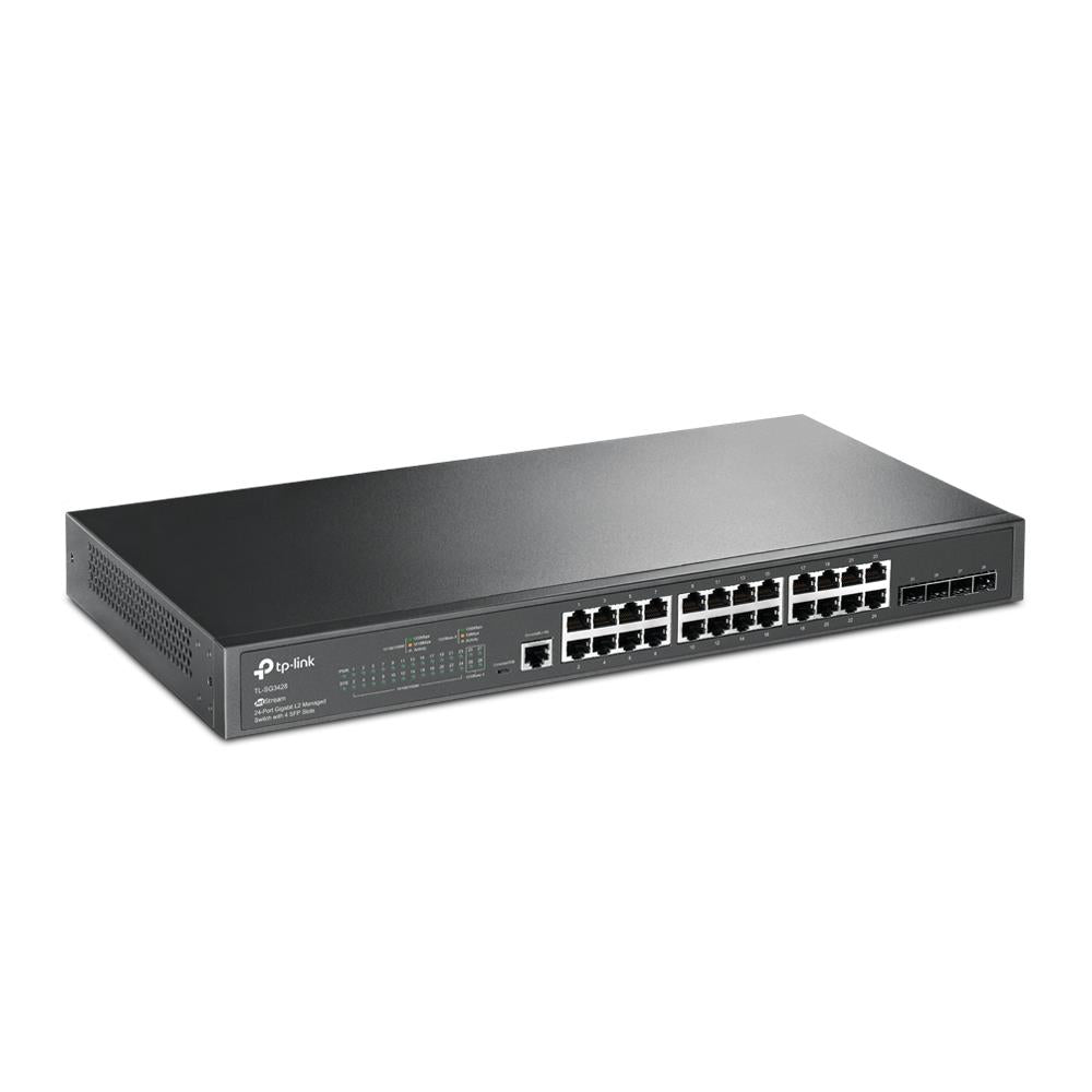 Switch TP-LINK Omada TL-SG3428 Type L2 Rack 4xSFP 1xConsole 1 TL-SG3428