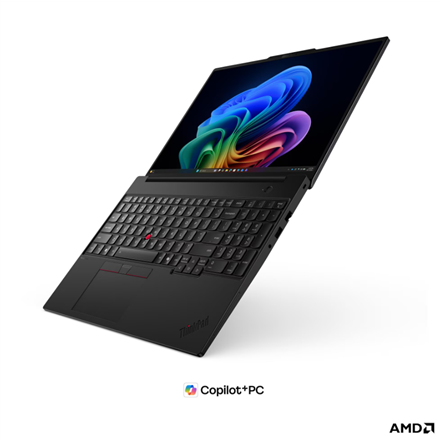 Lenovo ThinkPad T16 G5 AMD | Black | 16 " | IPS | 1920 x 1200 pixels | WUXGA | Anti-glare | AMD Ryzen AI 5 PRO | 440 | 1