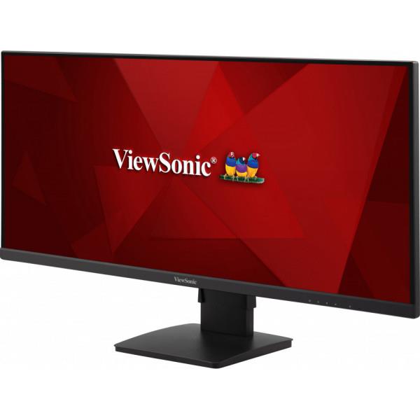 LCD Monitor VIEWSONIC VA3456-MHDJ 34" Business/21 : 9 Panel IPS 3440x1440 21:9 75Hz Matte 4 ms Speakers Swivel Height adjustable Tilt Colour Black VA3456-MHDJ