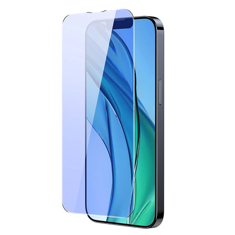 Baseus Tempered Glass Anti-blue light 0.3mm for iPhone 14/13/13 Pro (2pcs) - Product Image 4