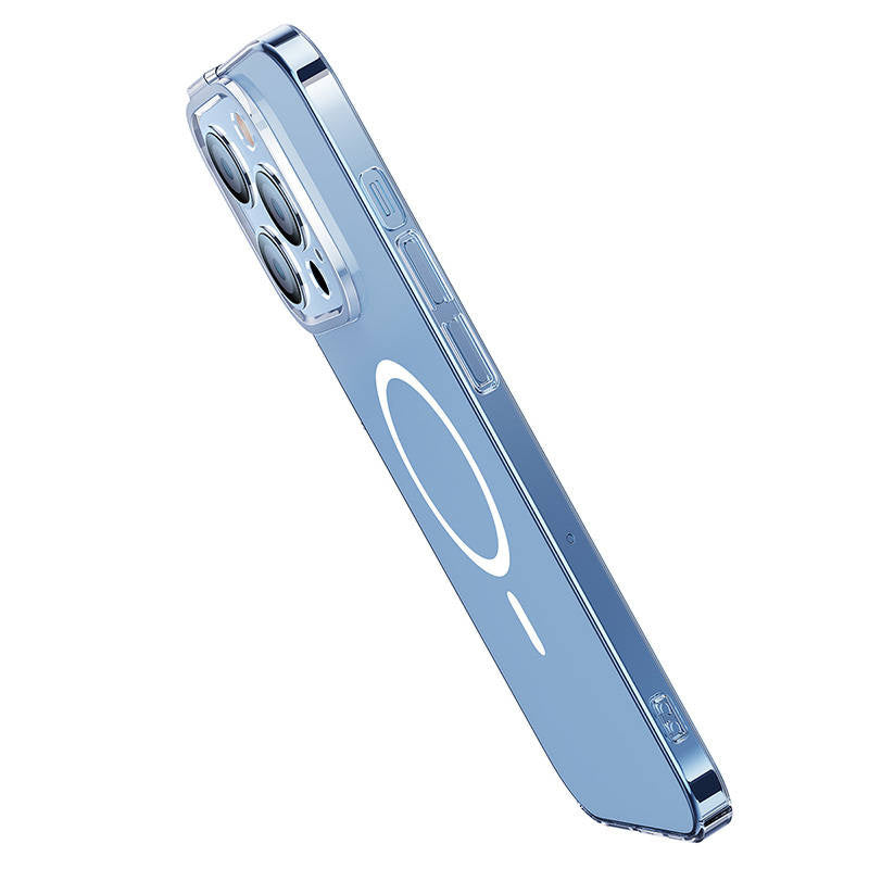 Baseus Crystal Transparent Magnetic Case and Tempered Glass set for iPhone 14 Pro Max - Product Image 6