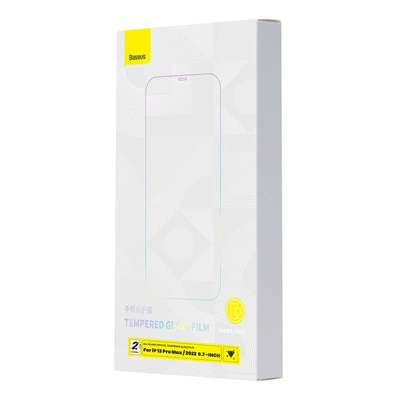 Baseus Crystal Tempered Glass 0.3mm for iPhone 14 Plus/13 Pro Max (2pcs) - Product Image 7