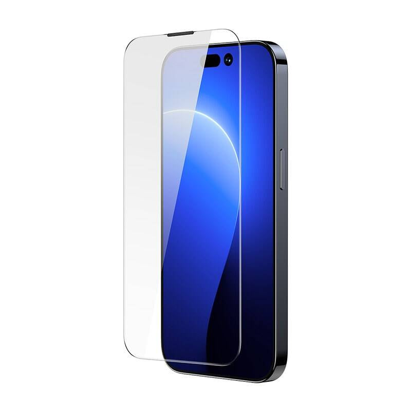 Baseus Crystal Tempered Glass Dust-proof 0.3mm for iPhone 14 Pro (2pcs) - Product Image 14