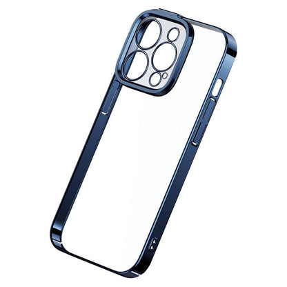Baseus Glitter Transparent Case and Tempered Glass set for iPhone 14 Pro (blue) - Product Image 4