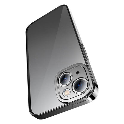 Baseus Glitter Transparent Case and Tempered Glass set for iPhone 14 Plus (black) - Product Image 3