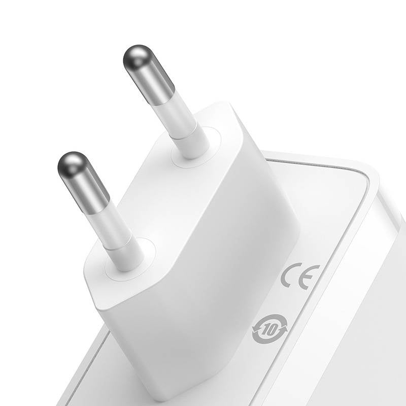 Wall charger Baseus GaN5 Pro 2xUSB-C + USB, 140W (white) - Product Image 3