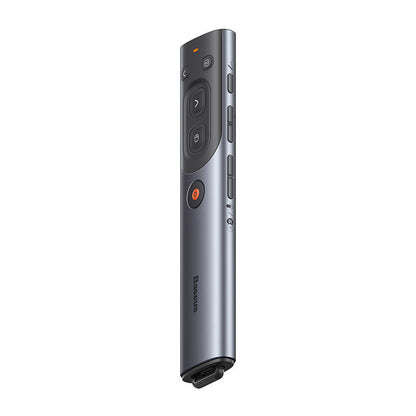 Baseus Orange Dot Multifunctional remote control for presentation, with a red laser pointer - gray - Product Image 6